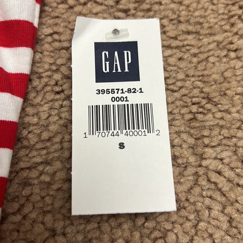 NWT Gap Red & White Strip Cami Tank Top small - Picture 2 of 7